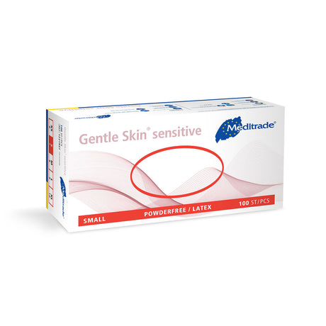 Meditrade Gentle Skin® sensitive Untersuchungshandschuhe | Latex, puderfrei - natur