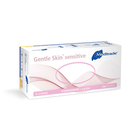 Meditrade Gentle Skin® sensitive Untersuchungshandschuhe | Latex, puderfrei - natur