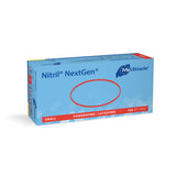 Meditrade Nitril NextGen Untersuchungshandschuhe | puderfrei - blau