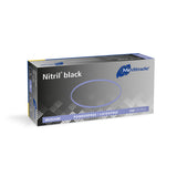 Meditrade Nitrile black Untersuchungshandschuhe | puderfrei - schwarz