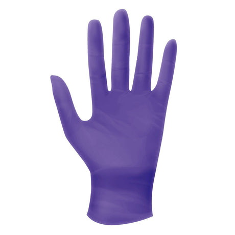 Meditrade Nitril Viola Untersuchungshandschuhe | puderfrei - blau
