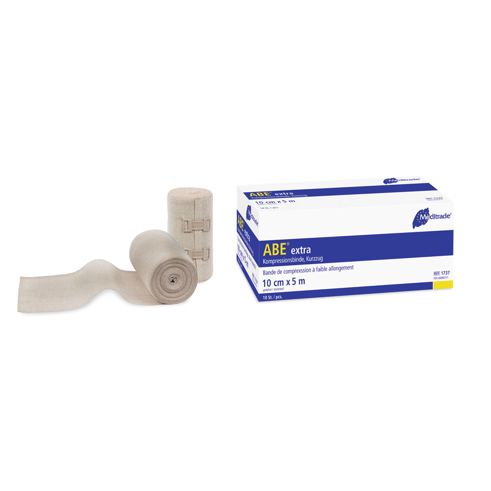 Meditrade ABE® extra, Kurzzugbinden - braun
