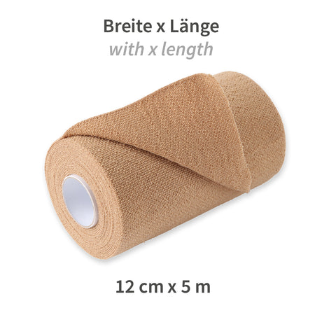 Meditrade ABE® extra haft, kohäsive Kurzzugbinden - braun