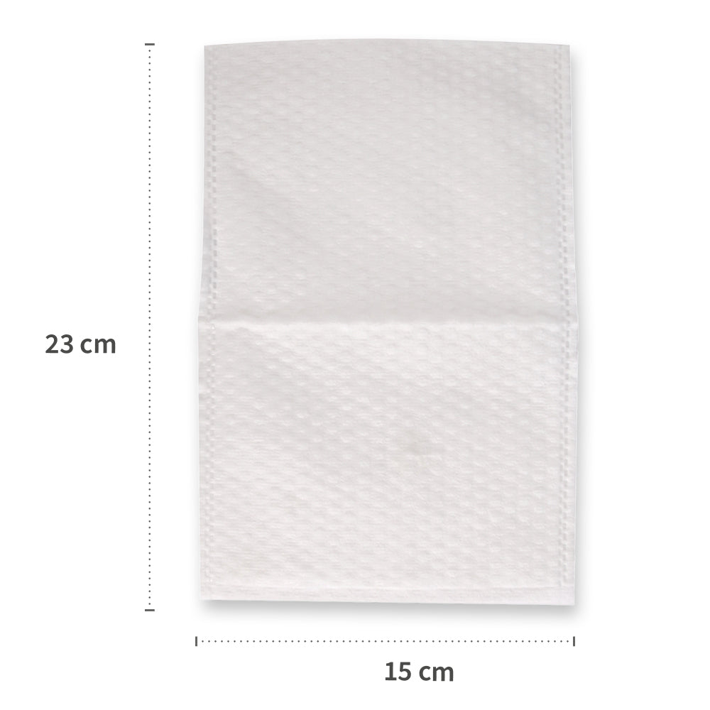 Meditrade BeeSana® Feuchte Waschhandschuhe, Flowpack - weiß