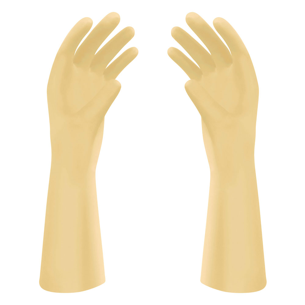 Meditrade Gentle Skin® Isopretex OP-Handschuhe | Polyisopren, steril - weiß