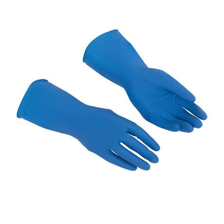 Vileda Professional Handschuh Multipurpose - Der Feine, Naturlatexhandschuh - blau