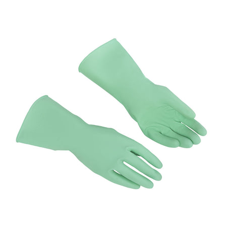Vileda Professional Handschuh Multipurpose - Der Feine, Naturlatexhandschuh - grün