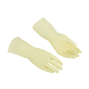 Vileda Professional Handschuh Lightweight - Der Sensible, Naturlatexhandschuh - weißlich
